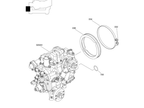 F.C.U. ASSY, ADJUSTED | P/N: 0164851840