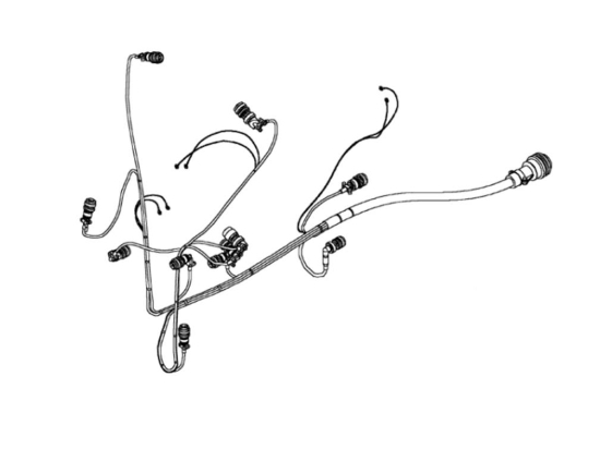 P101 P103 CONTROL HARNESS | P/N: 0292697840