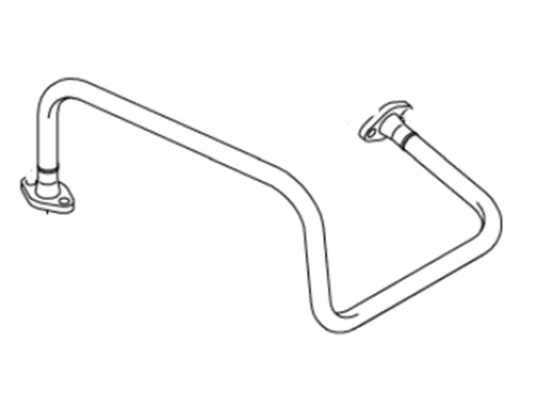 PIPE,FUEL,EXCHANGER-METERING VALVE | P/N: 0292737390