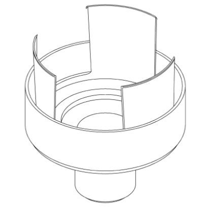 ENGINE POWER TAKE-OFF BLANK | P/N: 8816562000