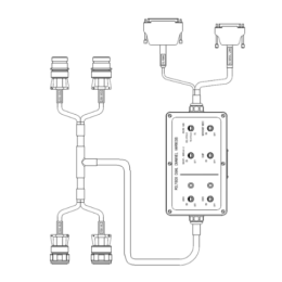 POLYBOX DUAL CHANNEL HARNESS | P/N: TM6947G001